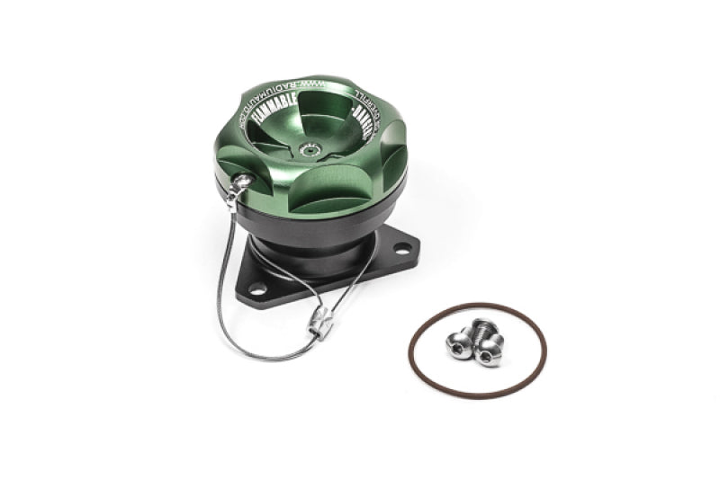 Radium Engineering Direct Mount Fill Neck with Cap - Vented 3-Bolt FCST-X