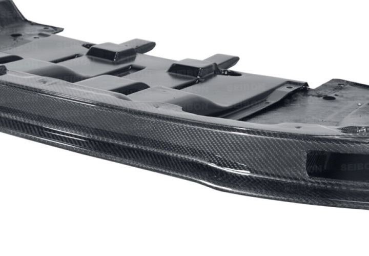 Seibon VS-Style Carbon Fiber Front Lip for 12-13 Nissan GT-R R35 - OneFastShop