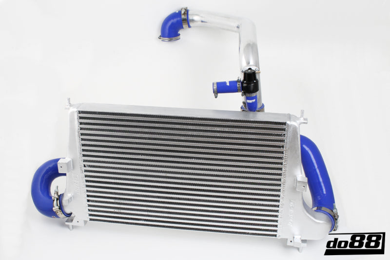 do88 BigPack Intercooler Kit - Saab 9-5 Automatic (B205/B235) 2002-2010 - Black Hoses