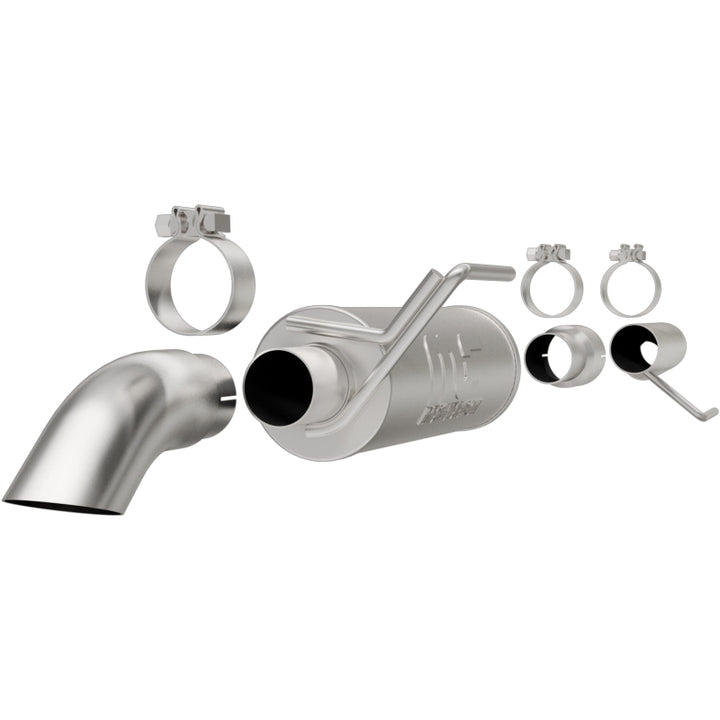 Magnaflow Cat-Back Exhaust System, SS, 2.5/3in Turn Down, Fits 2015-2020 Ford F150 5.0L V8 Ext Cab - OneFastShop