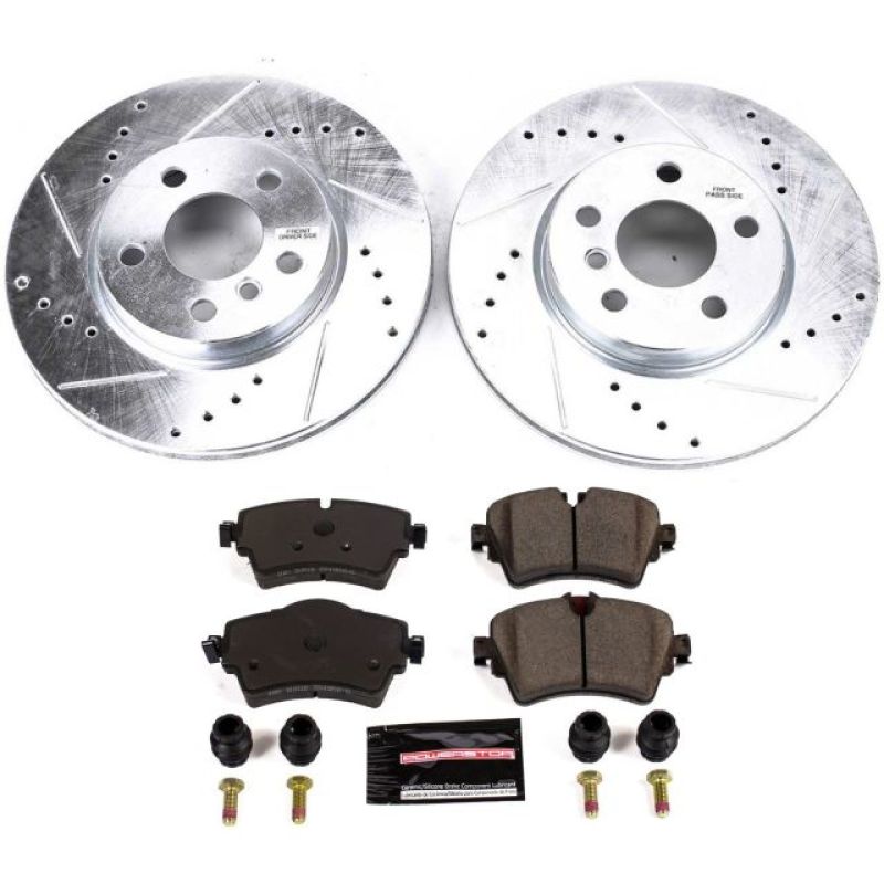 PowerStop Z23 Evolution Sport Brake Kit for 14-21 Mini Cooper S