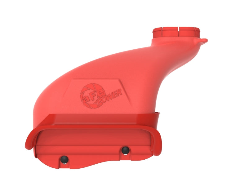 aFe Rapid Induction Dynamic Air Scoop - Ford F-150 2021-2026 - Red, image 7