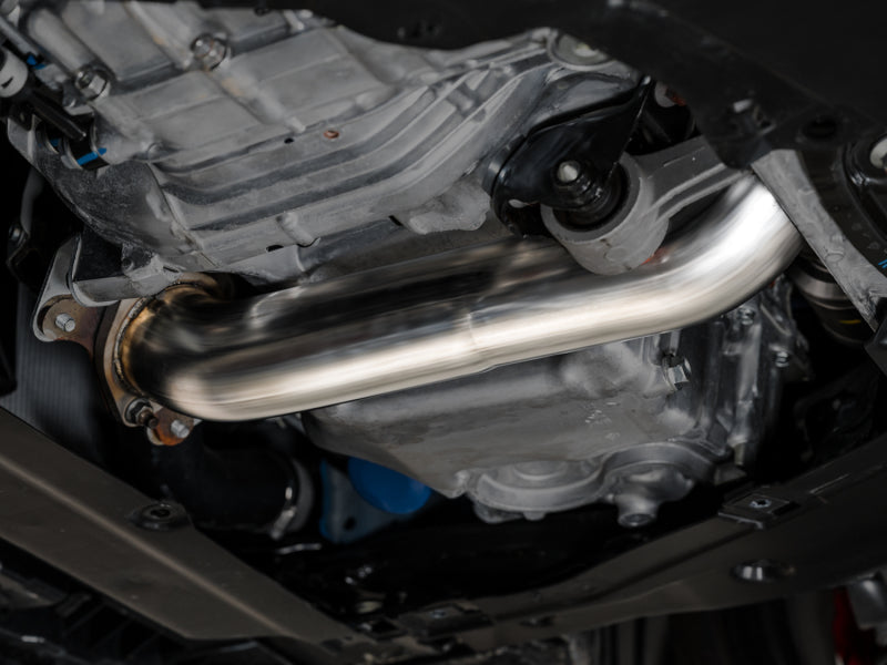 AWE Tuning Touring Edition Exhaust with Triple Diamond Black Tips for 2023 Honda Civic Type R