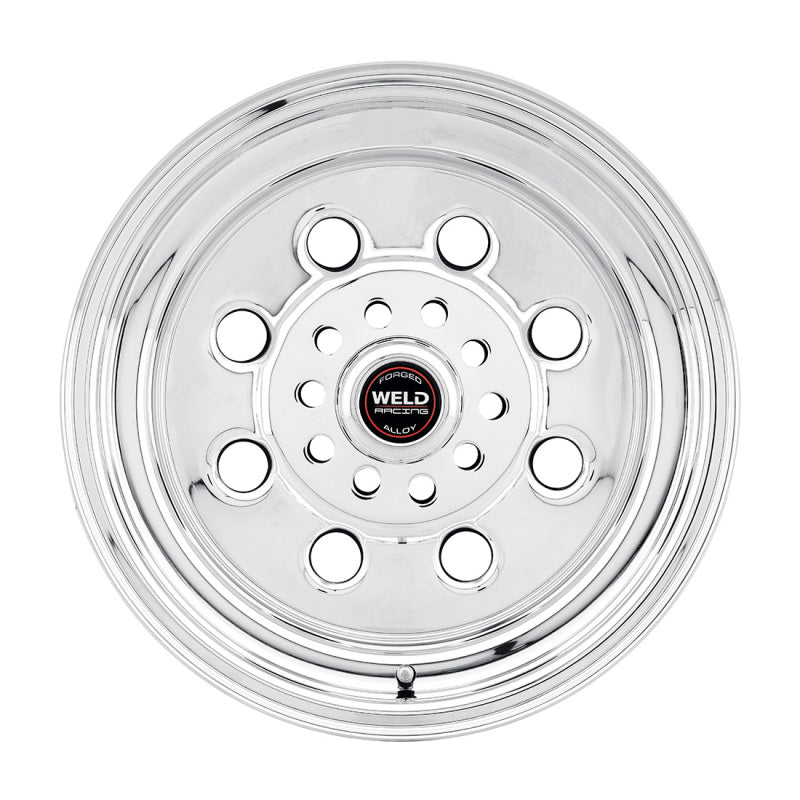 Weld Draglite Polished Wheel - Non-Beadlock 15x4 / 5x4.5 & 5x4.75 BP - 1964-1988 Chevrolet, 1965-1973 Ford - OneFastShop