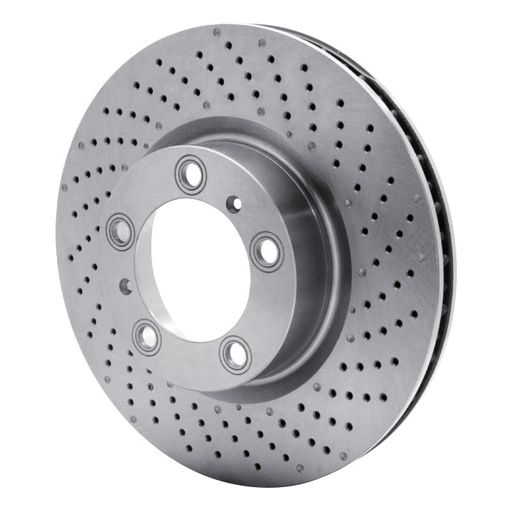 DFC 09-23 Porsche 911 Right Front Drilled Brake Rotor
