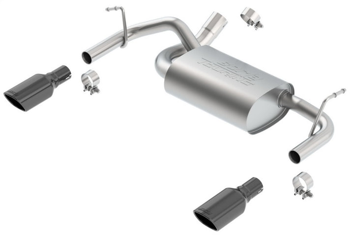 Borla Black Chrome Exhaust System for 12-16 Jeep Wrangler