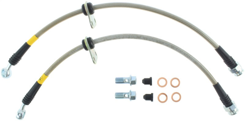 Stoptech Stainless Steel Rear Brake Lines for 00-05 Honda S2000 - OneFastShop