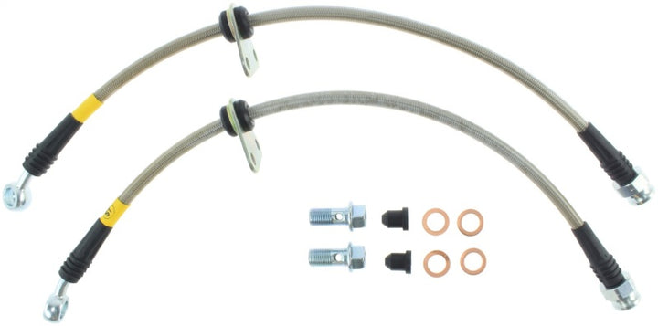 Stoptech Stainless Steel Rear Brake Lines for 00-05 Honda S2000 - OneFastShop