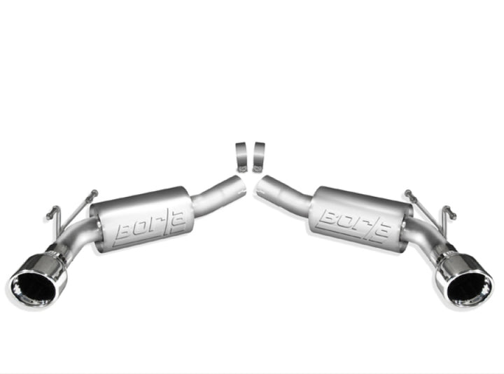 Borla S-Type Rear Section Exhaust System - Camaro 6.2L V8 2010