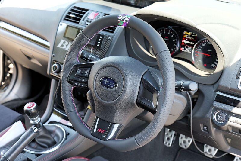 HKS Replacement Steering Wheel - Subaru WRX STI VAB 2014-2021, image 3