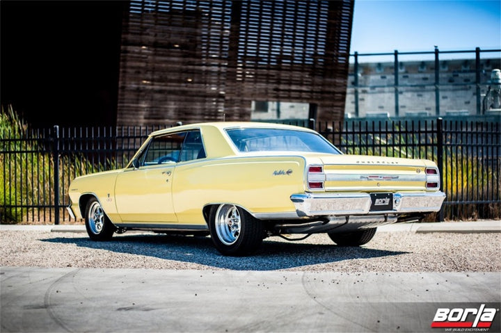 Borla CrateMuffler LS3 ATAK Oval Muffler - Chevrolet Camaro SS/ZL1/Corvette/SS/G8 GXP - OneFastShop