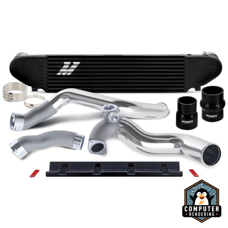 Mishimoto 2024+ Performance Intercooler Kit for Ford Mustang 2.3L EcoBoost – Black/Polished - OneFastShop