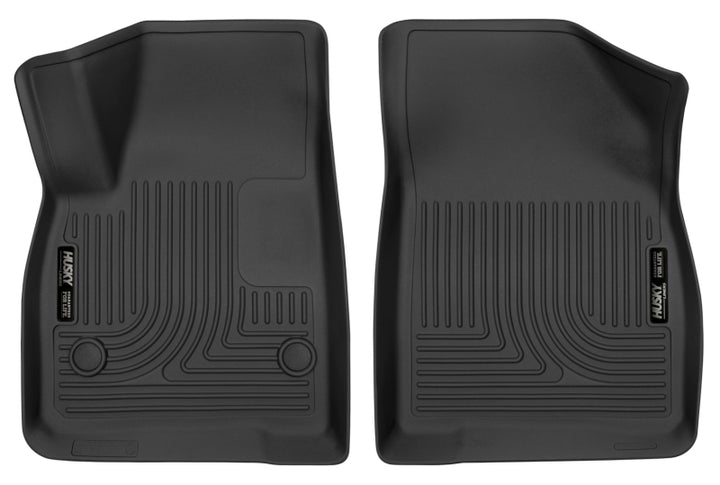 Husky Liners X-Act Contour Black 2nd Row Bench Floor Liner for 17-23 Cadillac XT5 and 17-23 GMC Acadia