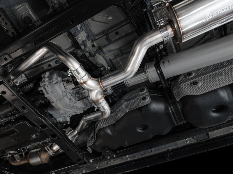 AWE Tuning Performance Exhaust System - Dual Diamond Black Tips for 3rd Gen Toyota Tundra - OneFastShop