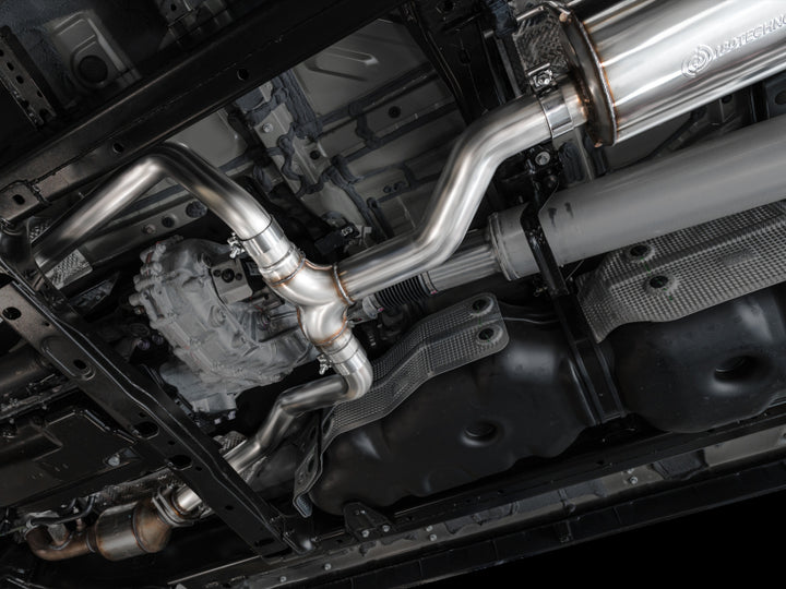 AWE Tuning Performance Exhaust System - Dual Diamond Black Tips for 3rd Gen Toyota Tundra - OneFastShop