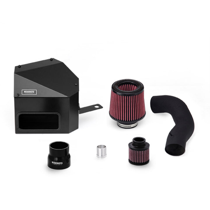 Mishimoto Air Intake Kit Wrinkle Black 15-16 VW Golf GTI - OneFastShop