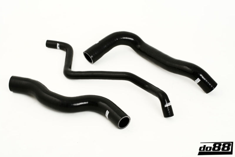 do88 Silicone Coolant Hose Kit without AC - Volvo 740 / 940 1984-1998 - Black