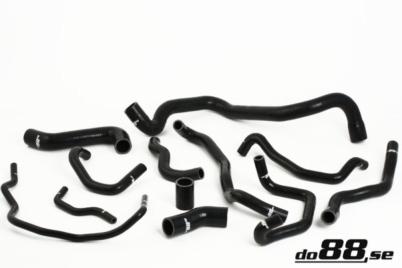 do88 Black Silicone 1.8T Coolant Hose Kit - Audi S3 / TT / Seat Leon Cupra R 1999-2006