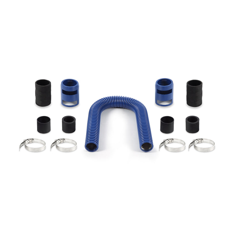 Mishimoto Radiator Hose Kit 24in Flexible Blue Flexible - OneFastShop