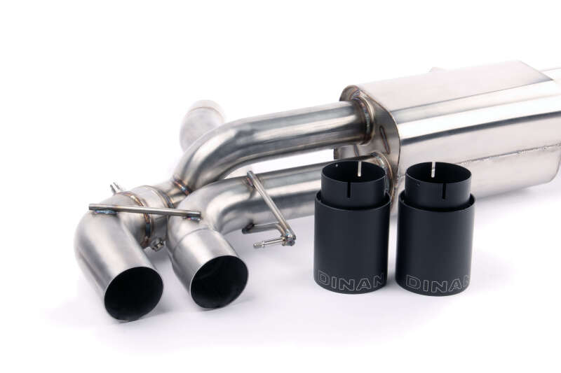 Dinan Free Flow Axle-Back Exhaust - BMW M5 (F90) 2018-2023 - Black Tips