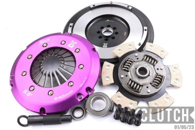 XClutch Stage 2R Sprung Ceramic Clutch Kit - Honda Civic Type R 2.0L 2017-2025