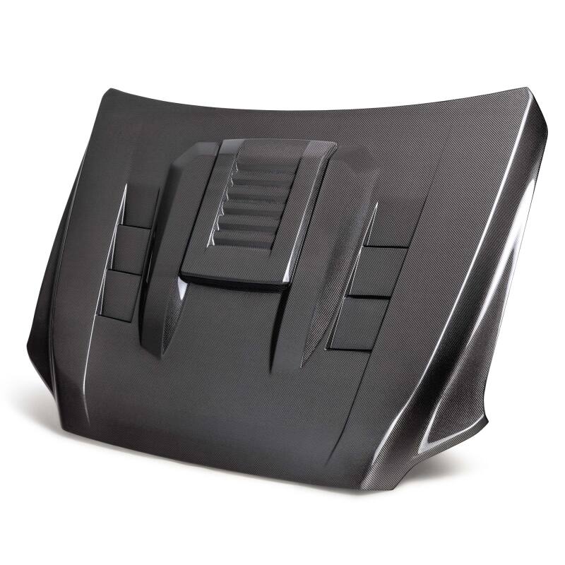 Seibon TS-Style Carbon Fiber Hood for 2024 Toyota Tacoma