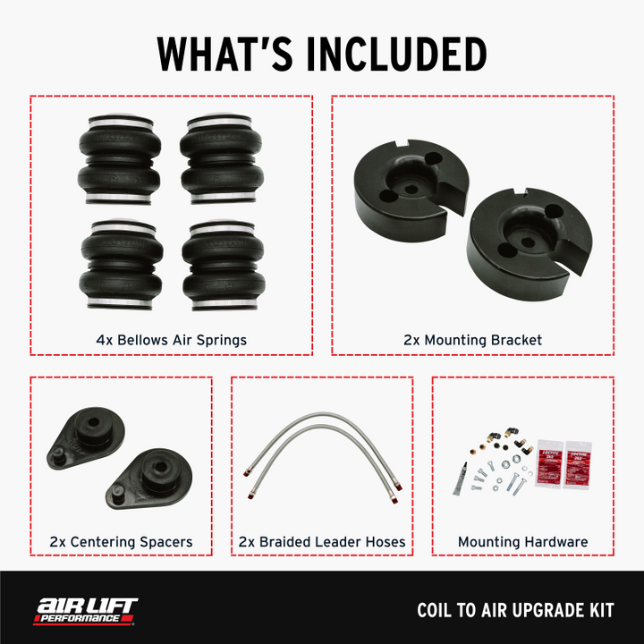 Air Lift Coil To Air Upgrade Kit 18-24 Honda Accord Sedan