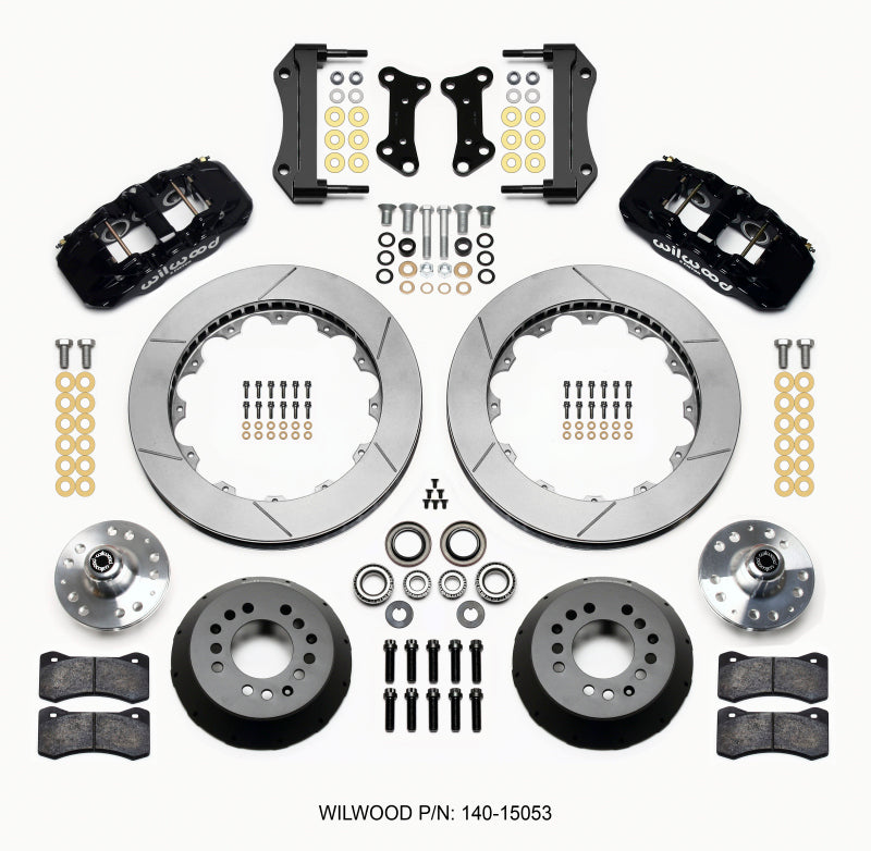 Wilwood AERO6 Front Hub Kit 15.00 for 67-69 Camaro 64-72 Nova Chevelle - OneFastShop