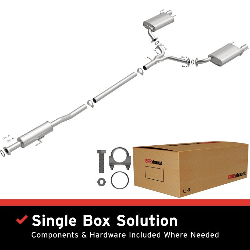 BRExhaust Direct-Fit Exhaust Kit - Lexus ES350 / Toyota Camry 3.5L 2007-2012