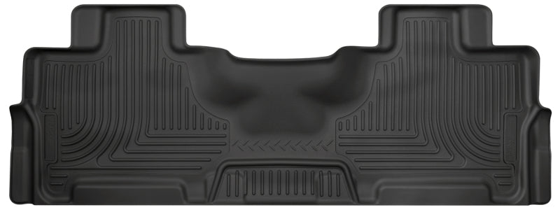 Husky Liners WeatherBeater 2nd Row Black Floor Liner for 2015 Ford Expedition and Lincoln Navigator