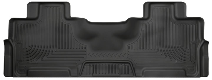Husky Liners WeatherBeater 2nd Row Black Floor Liner for 2015 Ford Expedition and Lincoln Navigator
