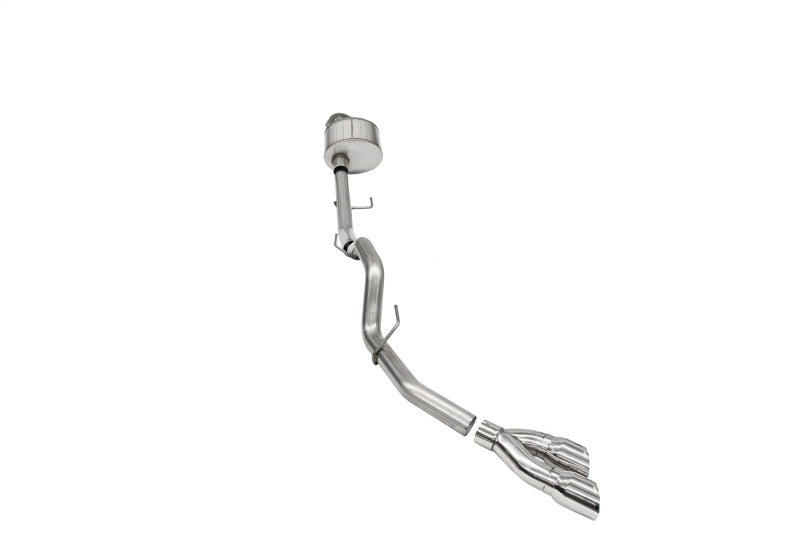 CORSA Performance Xtreme Cat-Back Exhaust for 2021-2024 Ford F-150 Regular Cab 6.5in Bed 5.0L V8 Single Side Exit Polished