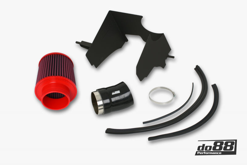 do88 Cold Air Intake System with BMC Air Filter - Saab 9-3 2.8T V6 2006-2011 - Black Hose