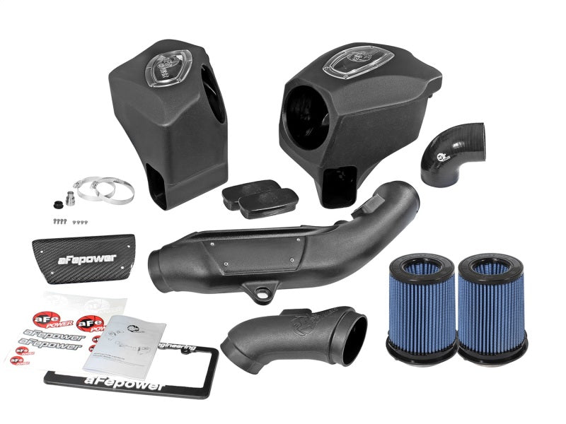 Afe Momentum Pro 5R Cold Air Intake System for BMW M3/M4 15-18 (F80/82/83) L6-3.0L (tt) S55 - OneFastShop