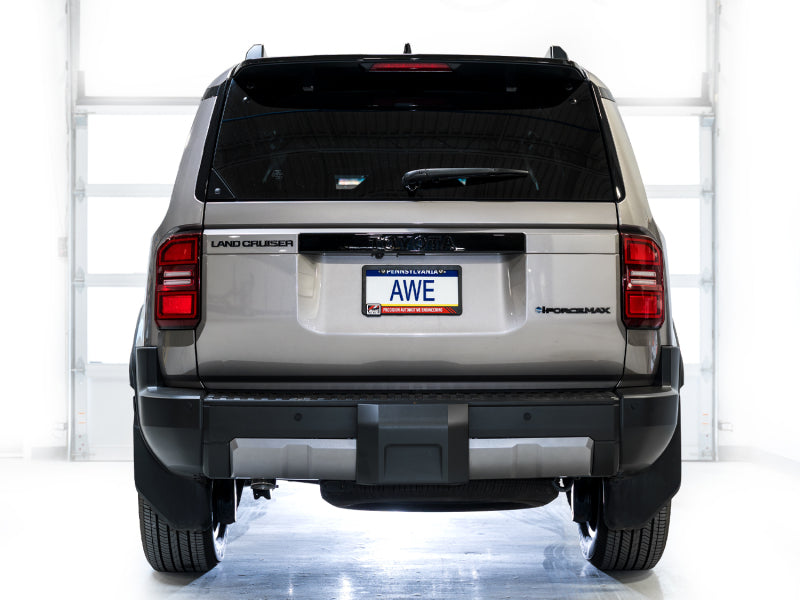 AWE Tuning 2024+ Land Cruiser 2025+ 4Runner 0FG Cat-Back Exhaust W/ BashGuard