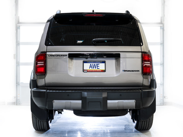AWE Tuning 2024+ Land Cruiser 2025+ 4Runner 0FG Cat-Back Exhaust W/ BashGuard