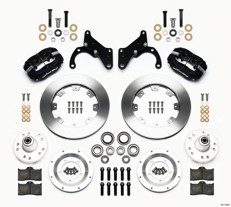 Wilwood Forged Dynalite Front Kit 12.19in for 69-70 Impala and 69-82 Corvette - OneFastShop