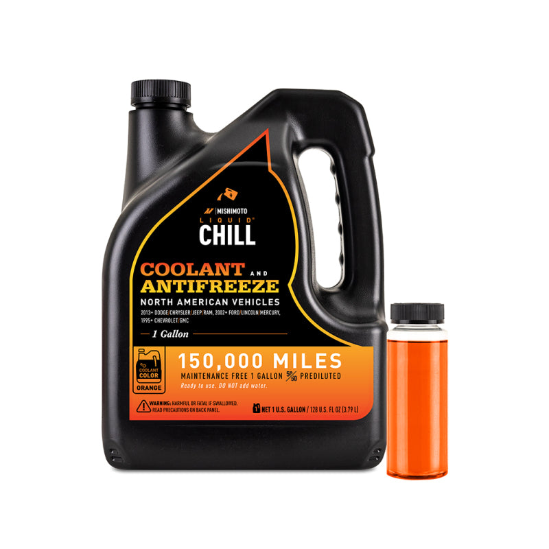 Mishimoto Liquid Chill EG Coolant - Orange, North American Vehicles