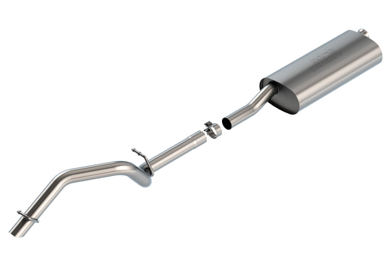 Borla Cat-Back Exhaust for 18-20 Jeep Wrangler JLU 3.6L V6 Climber with Turn Down Exit - OneFastShop