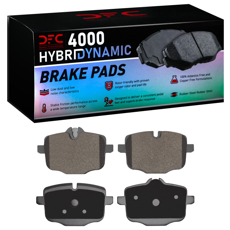 DFC Brake Pads 4000 Hybridynamic 2011-2019 BMW M6 Gran Coupe Rear