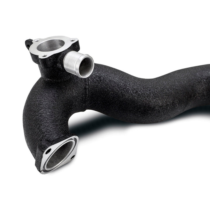 Mishimoto 2024+ Ford Mustang EcoBoost Charge Pipes – Wrinkle Black - OneFastShop