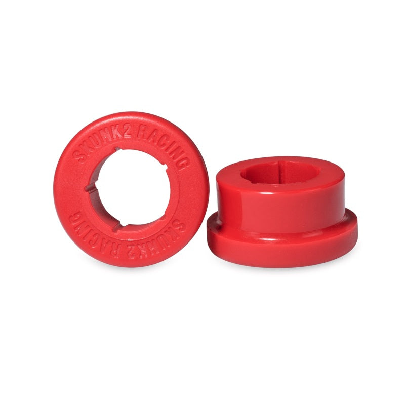 Skunk2 Rear Camber Kit and Lower Control Arm Replacement Bushings (2 pcs.) - Red for 88-05 Civic, 90-01 Integra, 02-06 RSX, 04-08 Honda Element - OneFastShop
