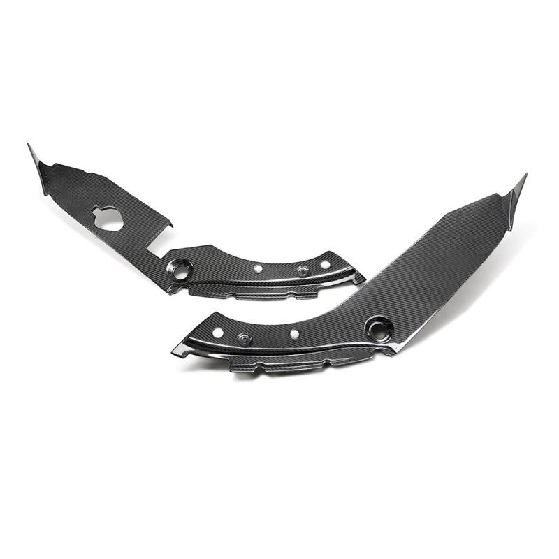 Seibon Carbon Fiber Under Hood Inner Wing Trims for 17+ Honda Civic Type R - OneFastShop