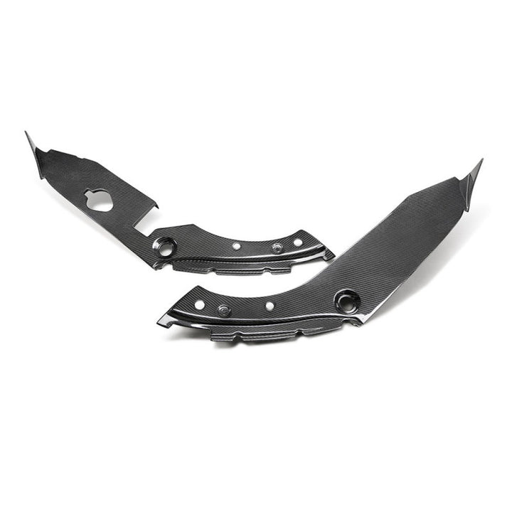 Seibon Carbon Fiber Under Hood Inner Wing Trims for 17+ Honda Civic Type R - OneFastShop