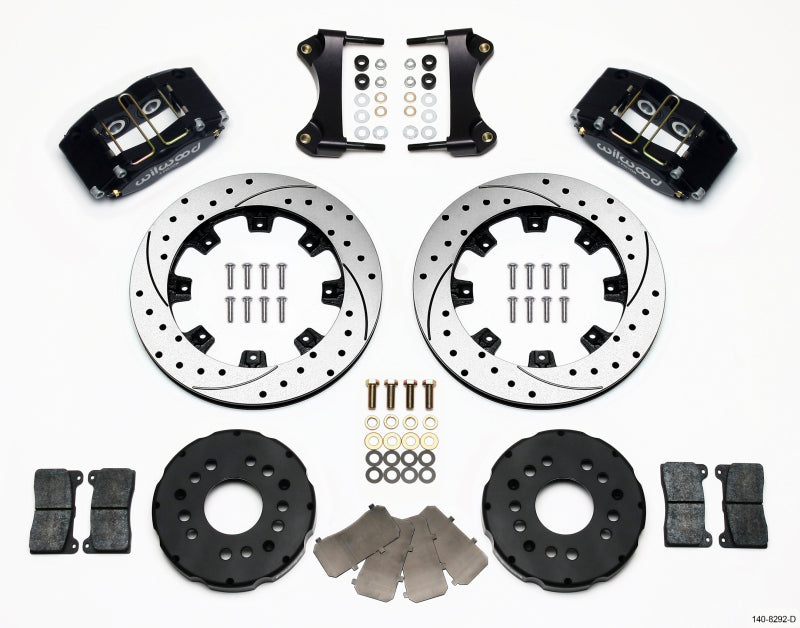 Wilwood Dynapro Radial Front Kit 12.19in Drilled 95-99 Mitsubishi Eclipse Line Kit Needed - OneFastShop