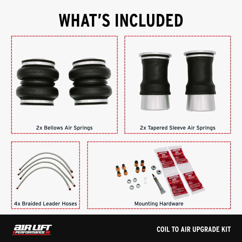 Air Lift Coil To Air Kit 2015-2021 Subaru WRX And STI