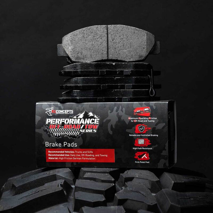 R1 2012-2025 Chrysler Town & Country Front Off-Road/Tow Brake Pads