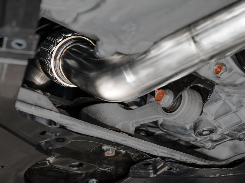AWE Tuning Touring Edition Exhaust with Triple Diamond Black Tips for 2023 Honda Civic Type R