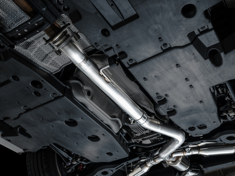 AWE Tuning Track Edition Exhaust with Diamond Black Tips for 2023+ Toyota GR Corolla