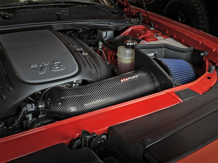 aFe MagnumFORCE Stage-2 P5R Carbon Fiber Intake for Dodge Challenger/Charger V8-5.7L Hemi 11-17 - OneFastShop